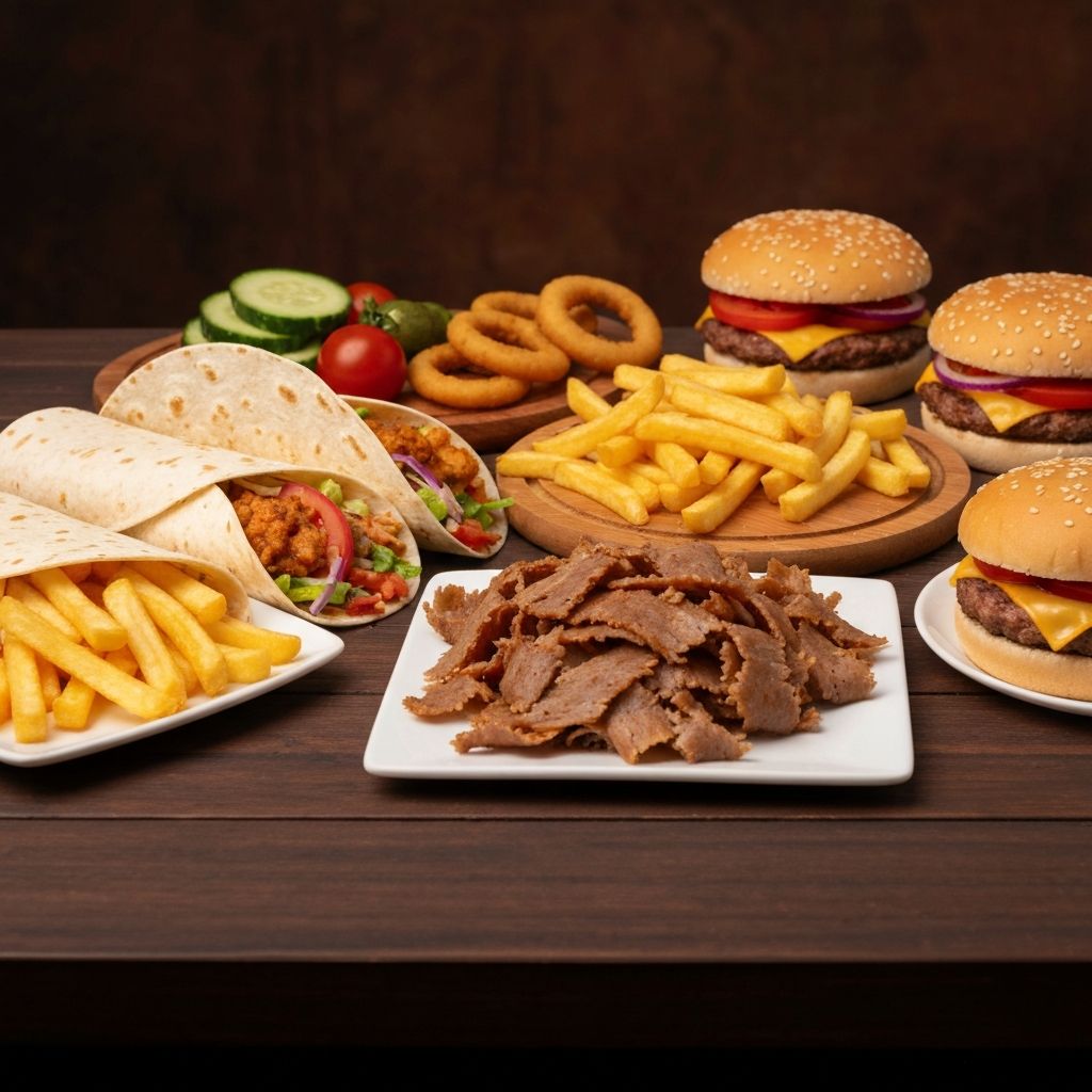 Delicious food background
